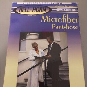 BELL-HORN MICROFIBER Compression 20-30mmHg-Pantyhose-BEIGE SIZE B-OPEN PACKAGE